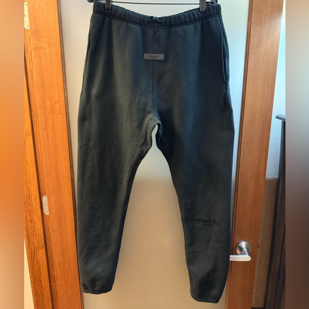 Fear of God Black Stretch Limo Sweatpants Men’s Size Large FOG Jerry Lorenzo
